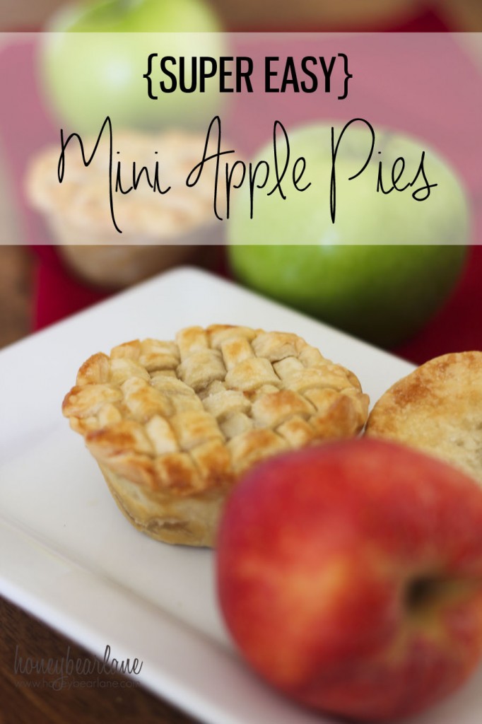 super easy mini apple pies