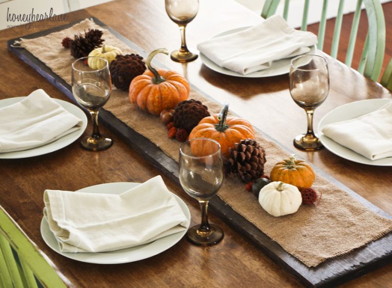 Easy Thanksgiving Centerpiece Ideas