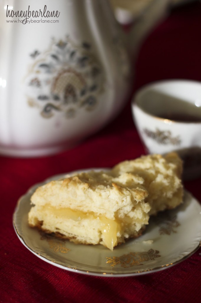 downton abbey scone mix and lemon curd