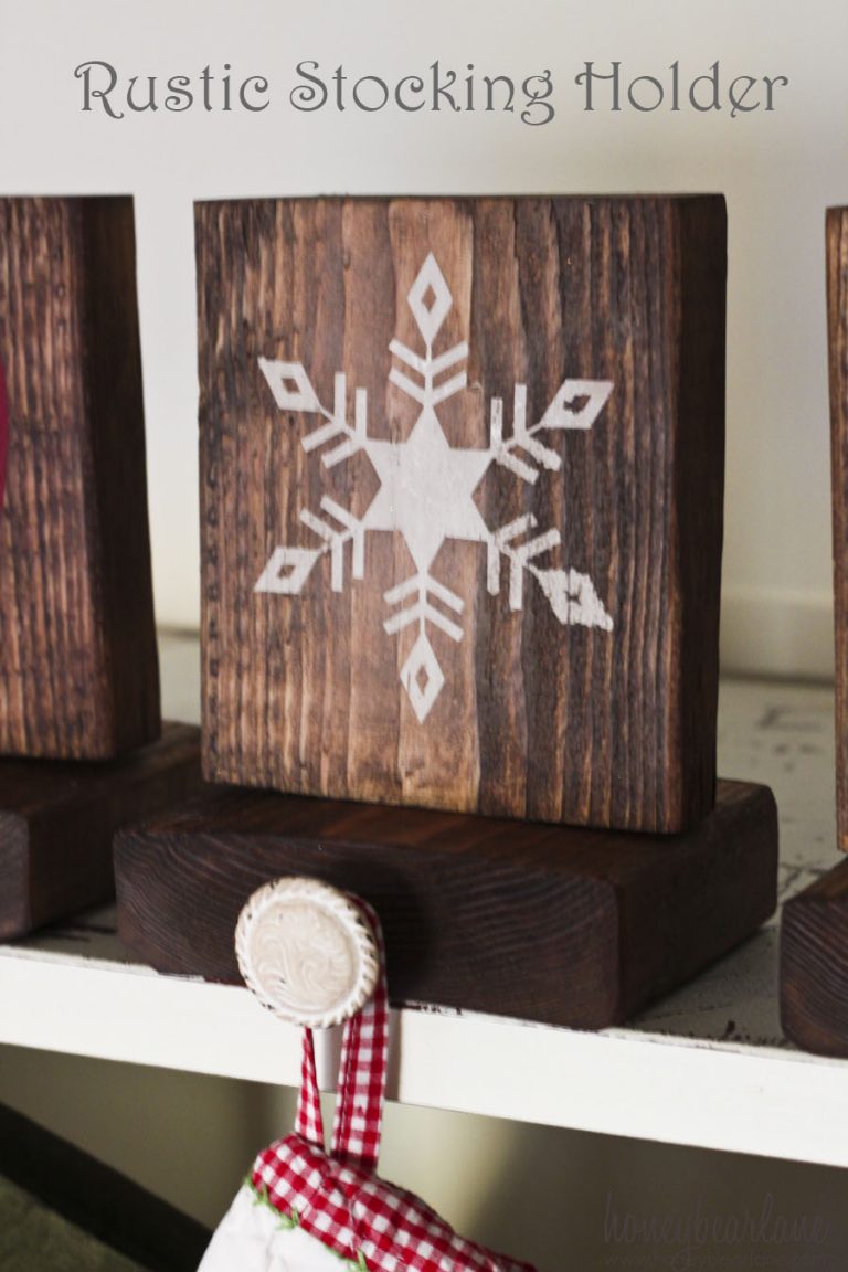 Rustic Stocking Holders