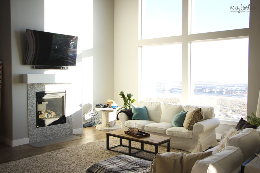 family room tv Honeybear Lane