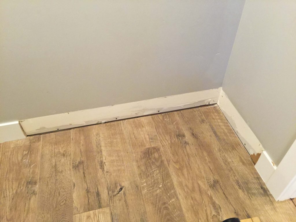beginning to build a mudroom bench