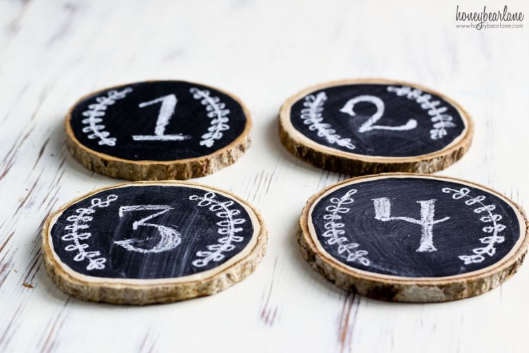 Chalkboard Coasters