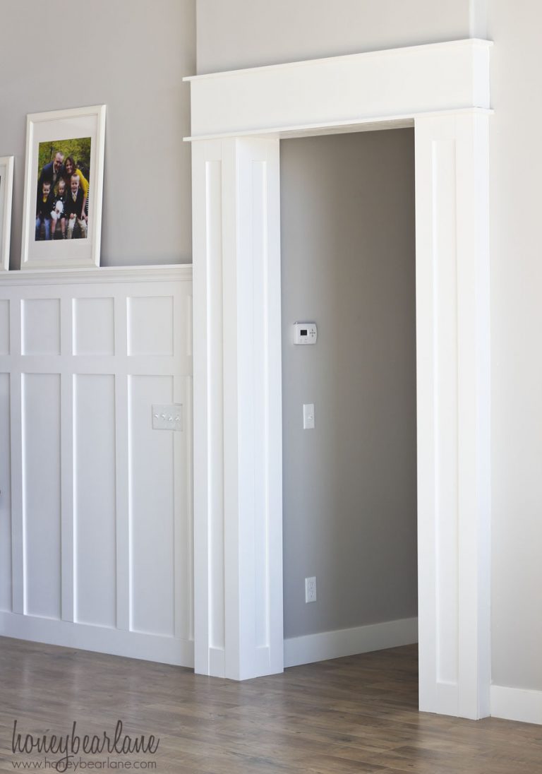 DIY Doorway Trim