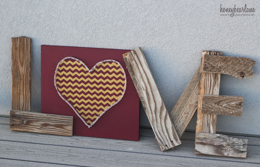 Spring Wood Crafts with free Patterns - Scrollsaw Project - Country Heart