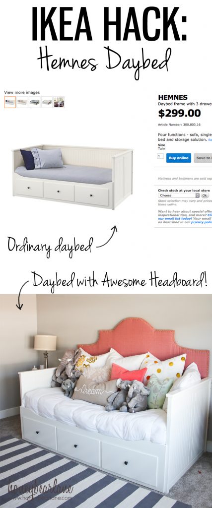 hemnes daybed ikea hack