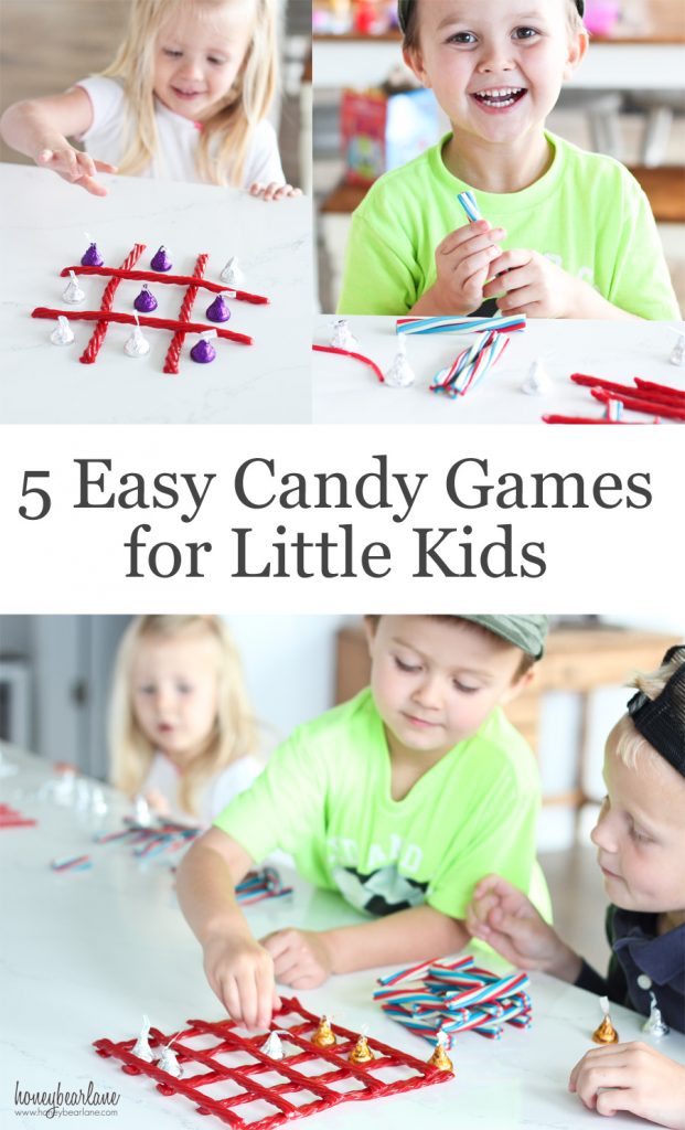 5 easy candy games for little kids