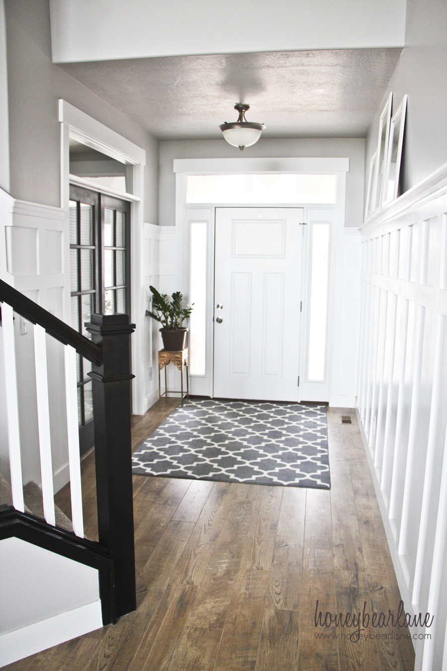 gray entry - Honeybear Lane