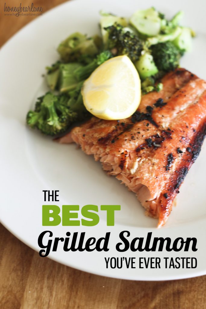 The best grilled salmon ever