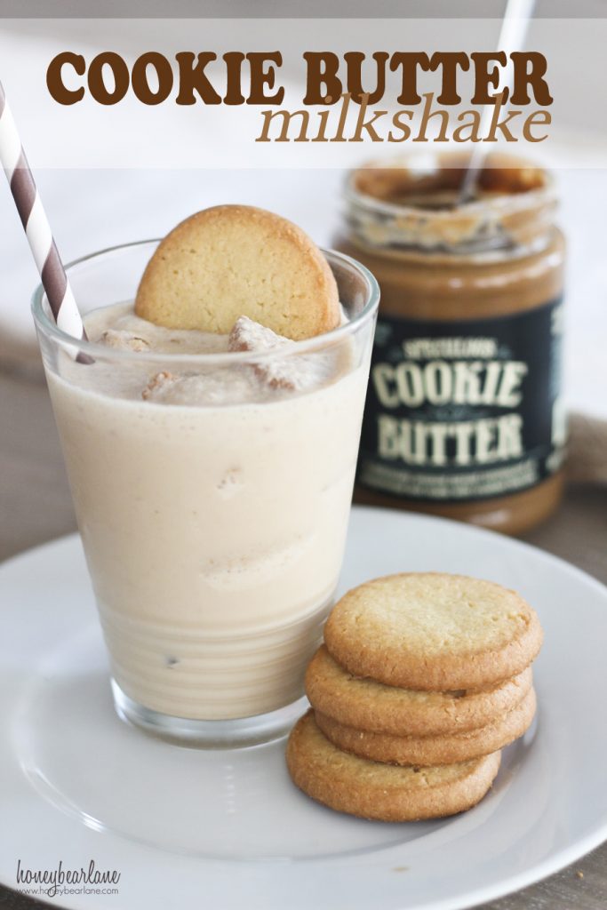 cookie butter milkshake