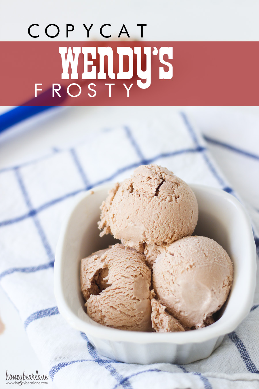 Wendy's frosty recipe online without ice cream maker