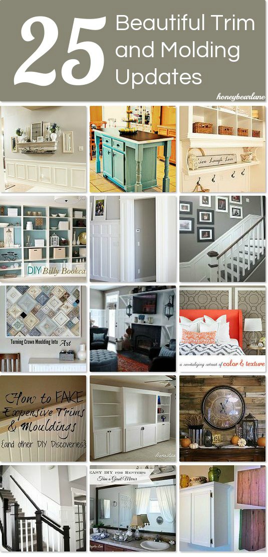 25 Trim and Molding Ideas