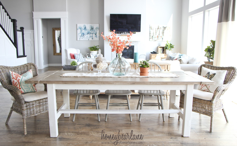 ana white farmhouse table