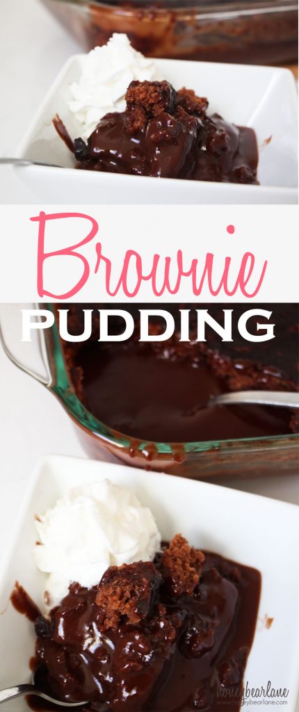 brownie pudding