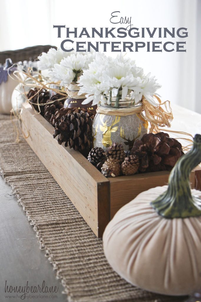 easy thanksgiving centerpiece