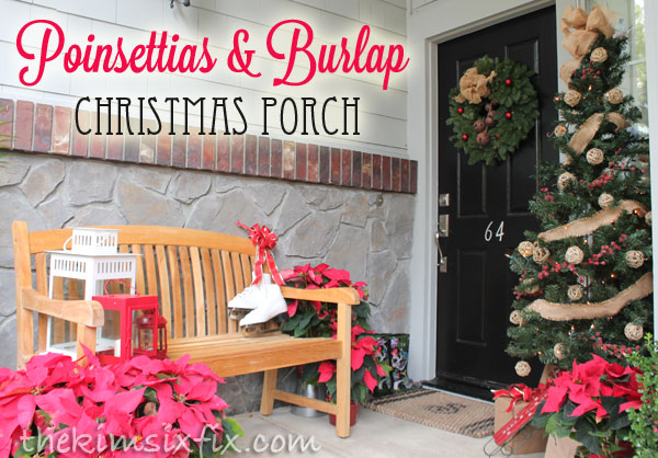 Christmas porch