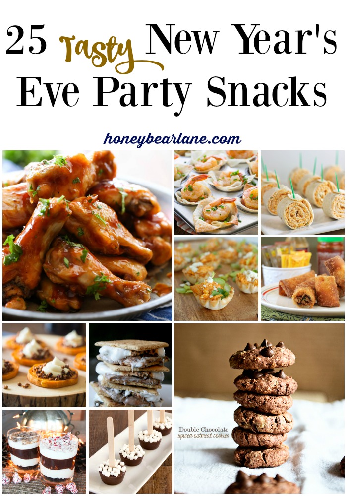 New Year's Eve party snacks