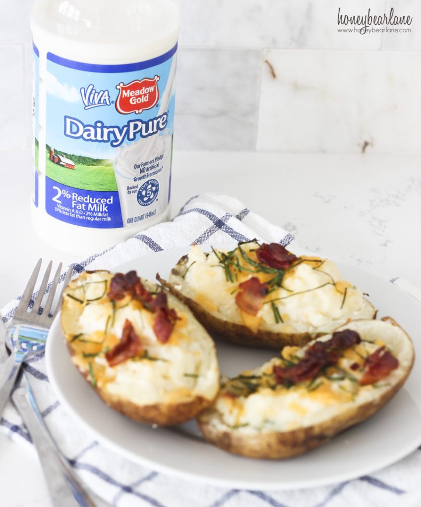 dairypure twice baked potatoes