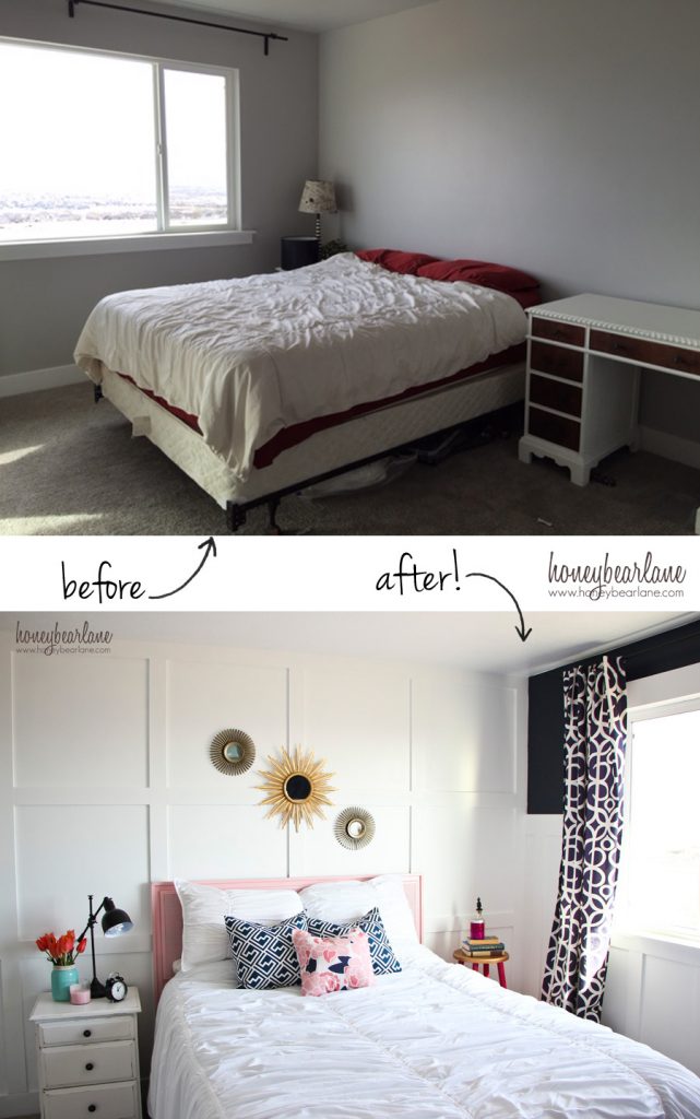 guest room before and after