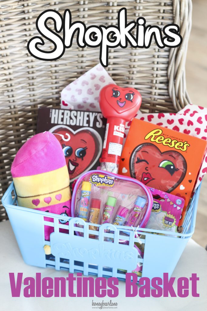 Shopkins Valentines Basket