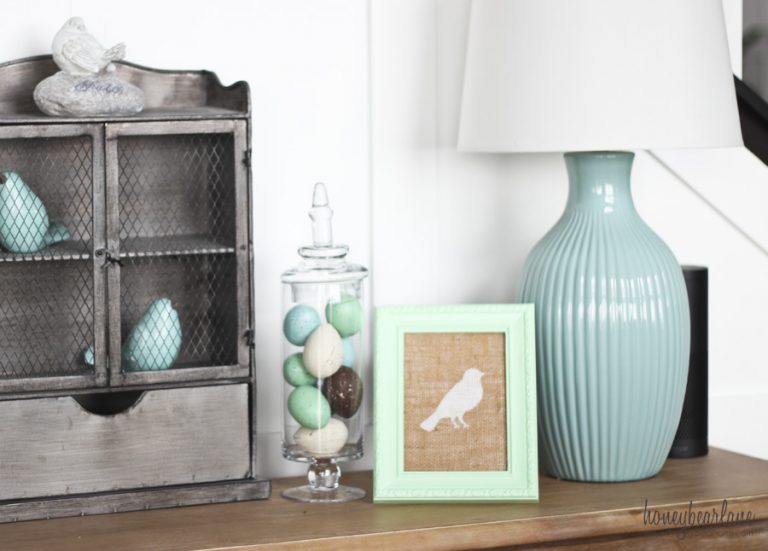 Easy Painted Spring Decor