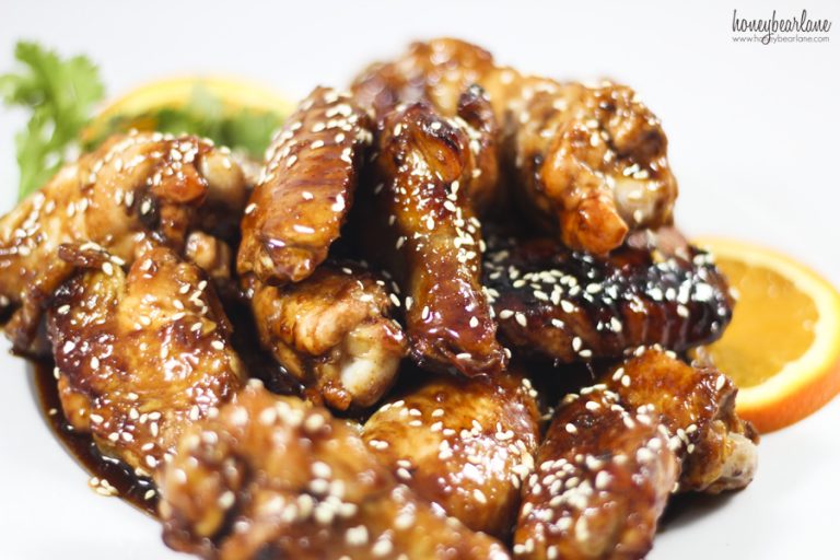 Sesame Teriyaki Chicken Wings