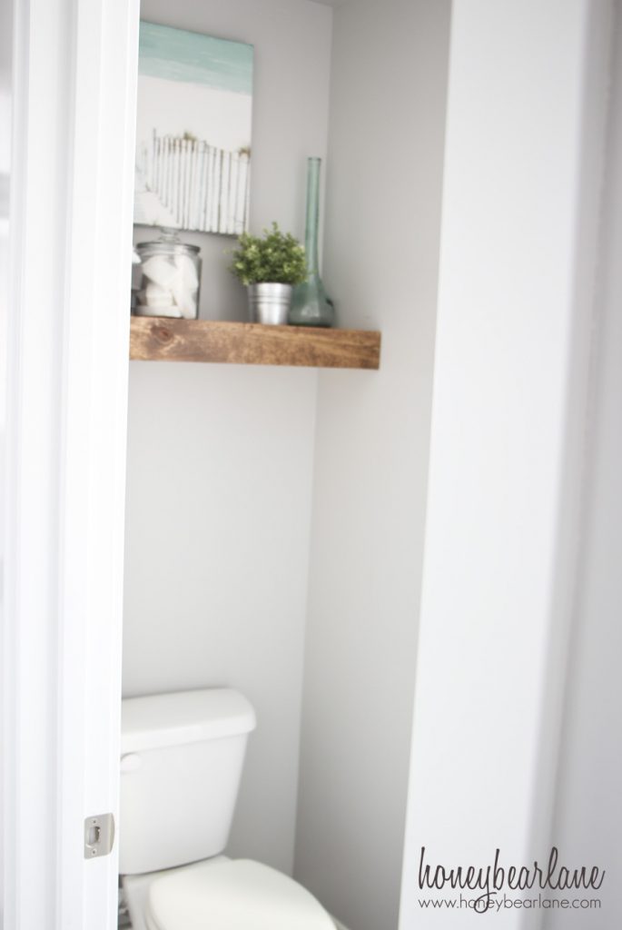 floating shelf toilet cove