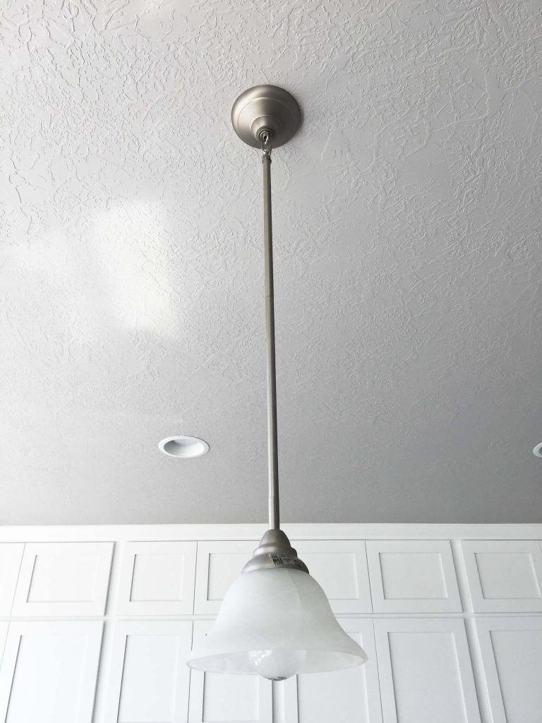 how to install an island pendant