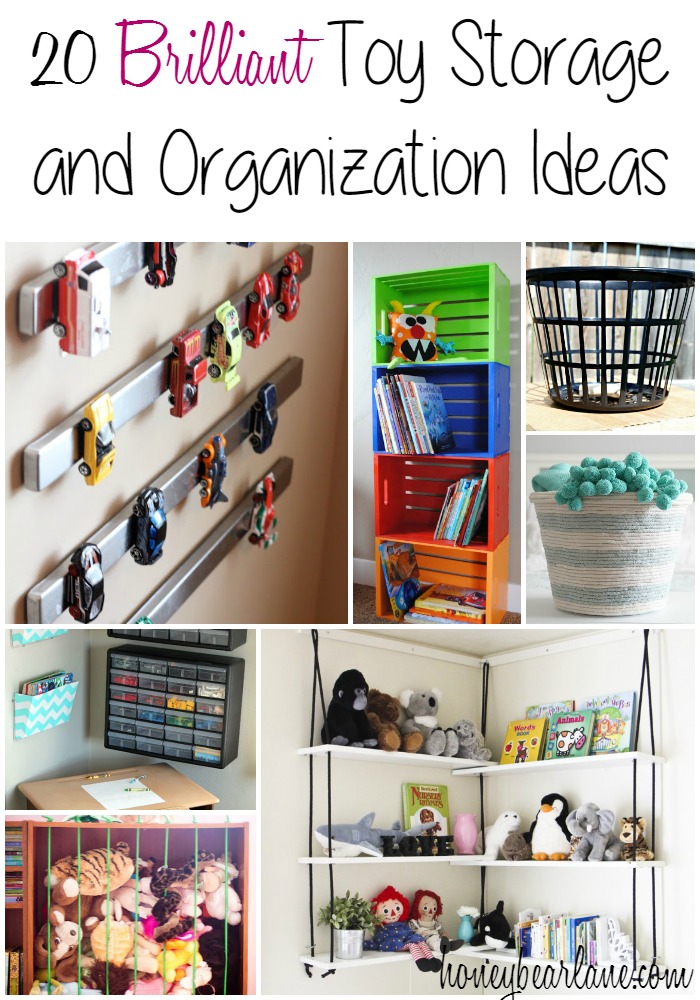 23 Best Toy Storage Ideas to Stay Organized