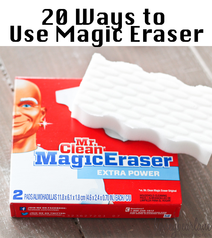 20 ways to use magic eraser