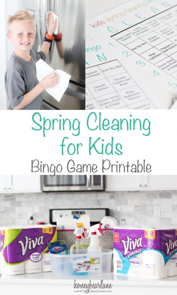 spring cleaning for kids