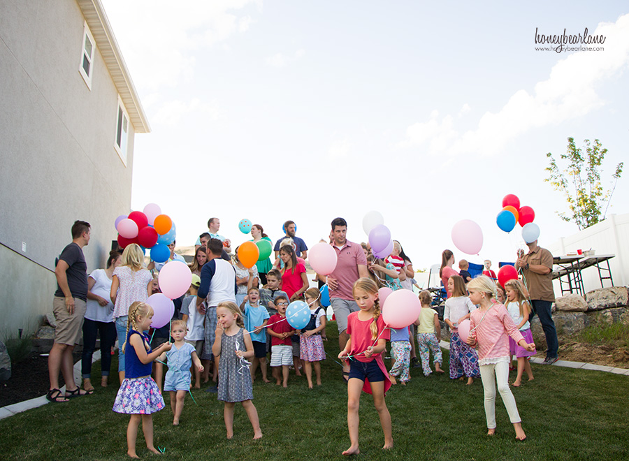 birthday balloons