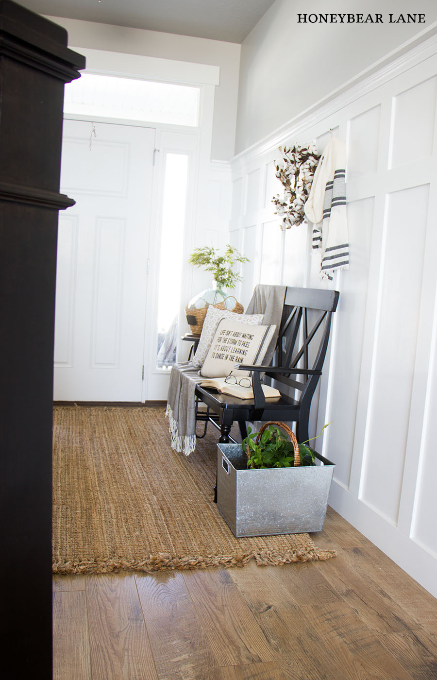 Farmhouse Entry Refresh - Honeybear Lane