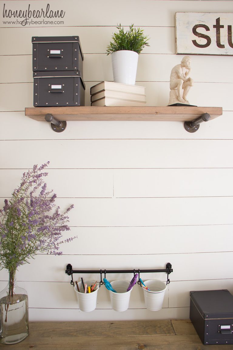 Shiplap Wall for Under $50