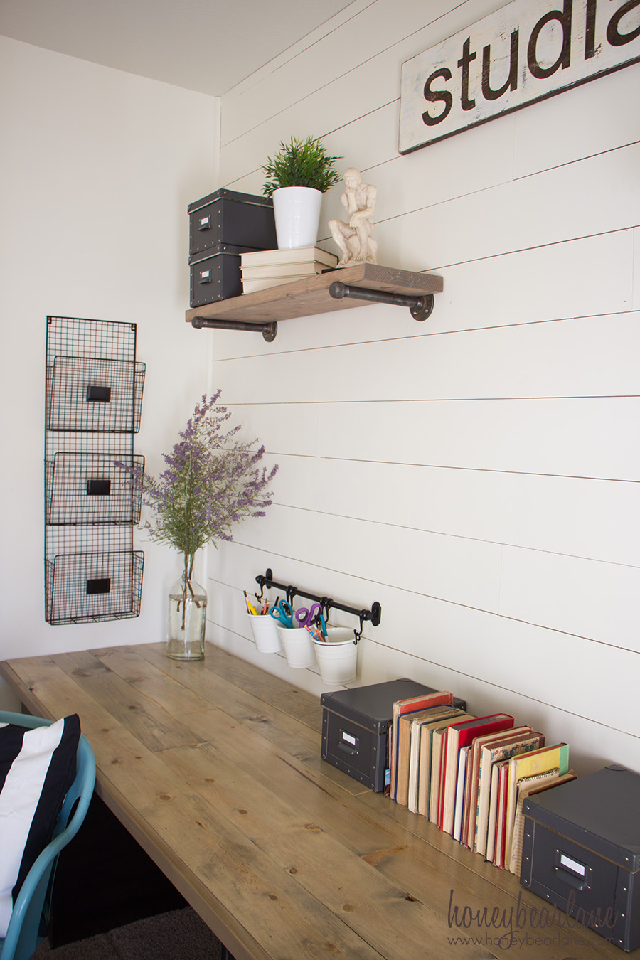 Farmhouse on sale wall desk
