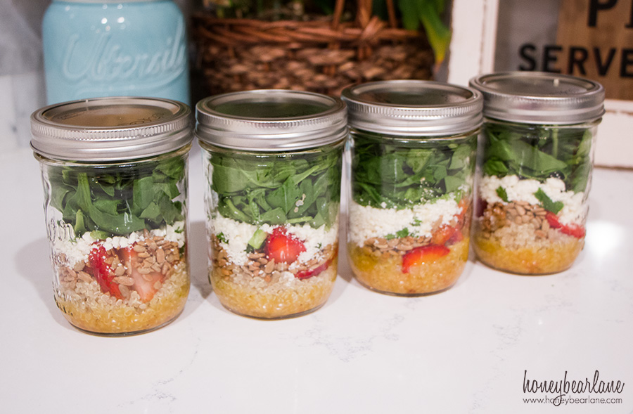 How to Host a Salad Jar Party Honeybear Lane
