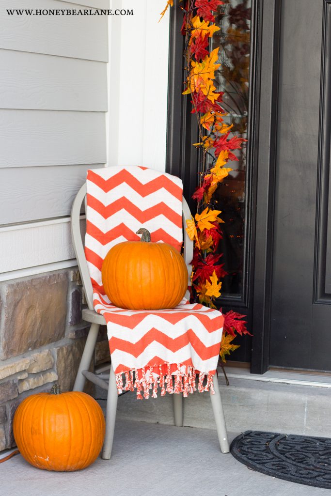 chevron-orange-blanket