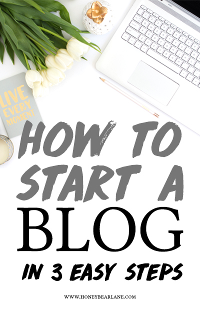 how to start a blog