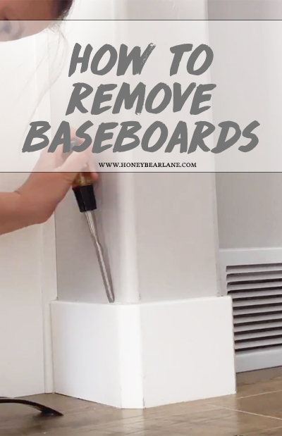 How to Remove Baseboards