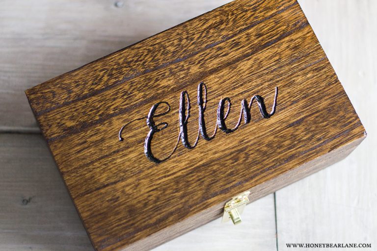 Custom Engraved Memory Boxes