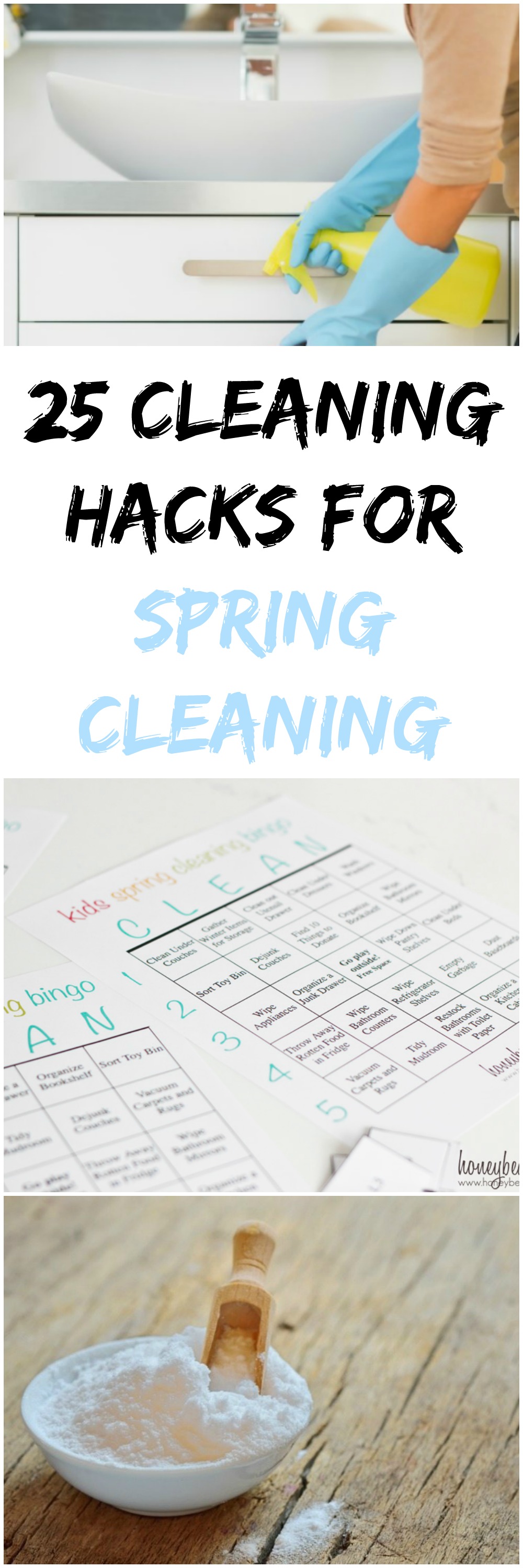 25 Cleaning Hacks For Spring Cleaning - Honeybear Lane