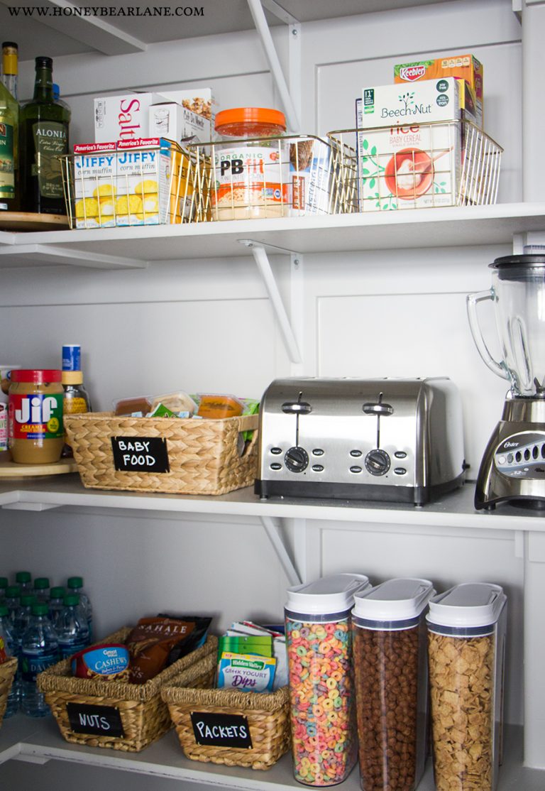 10 Steps to an Organized Pantry Honeybear Lane