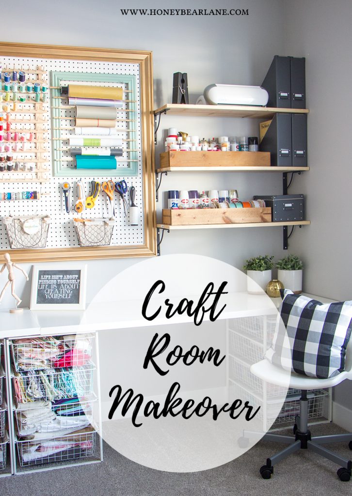 Home Office Ideas & Craft Room Makeover