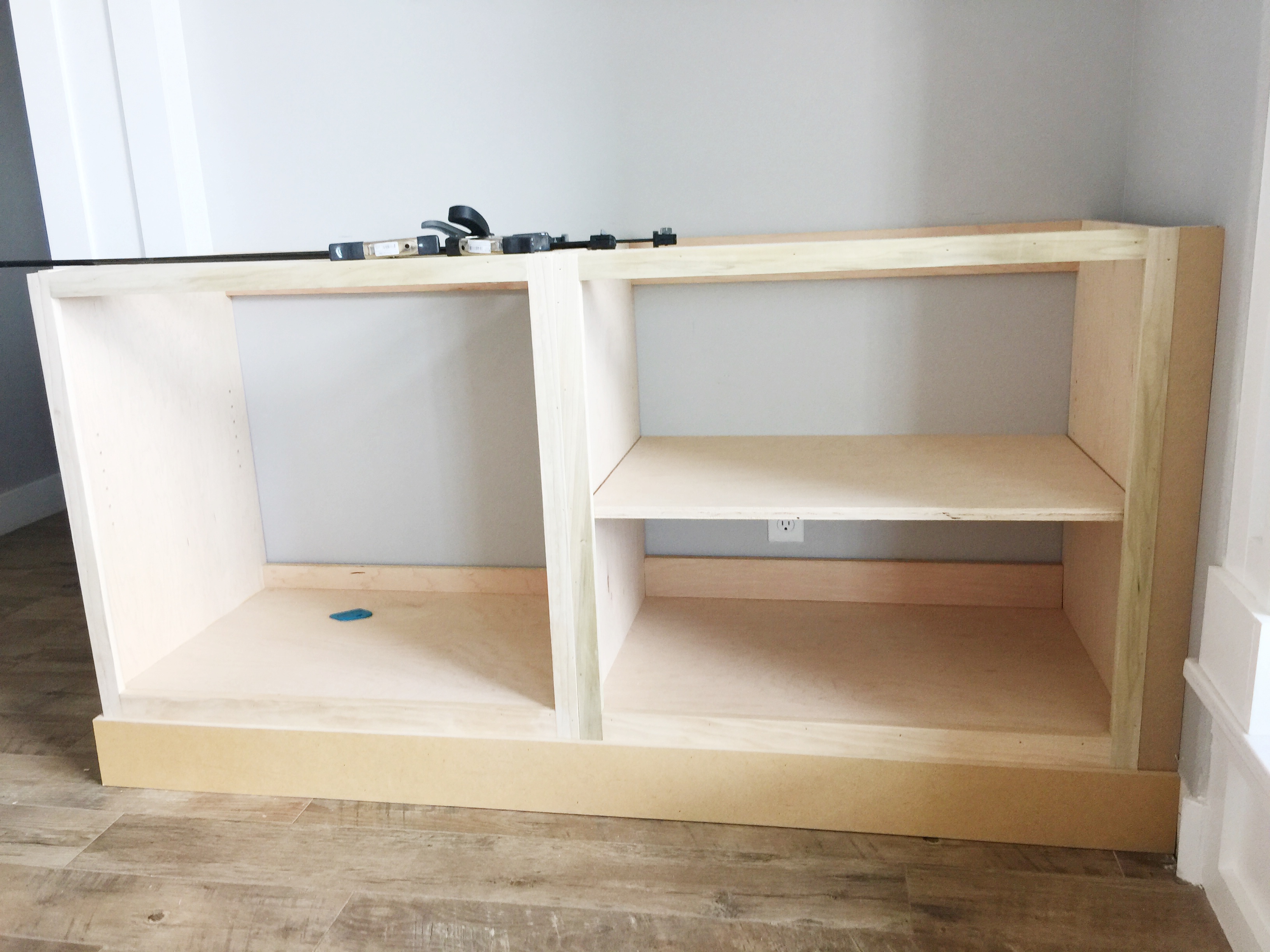 DIY Built in Around the Fireplace (Part 1) Honeybear Lane