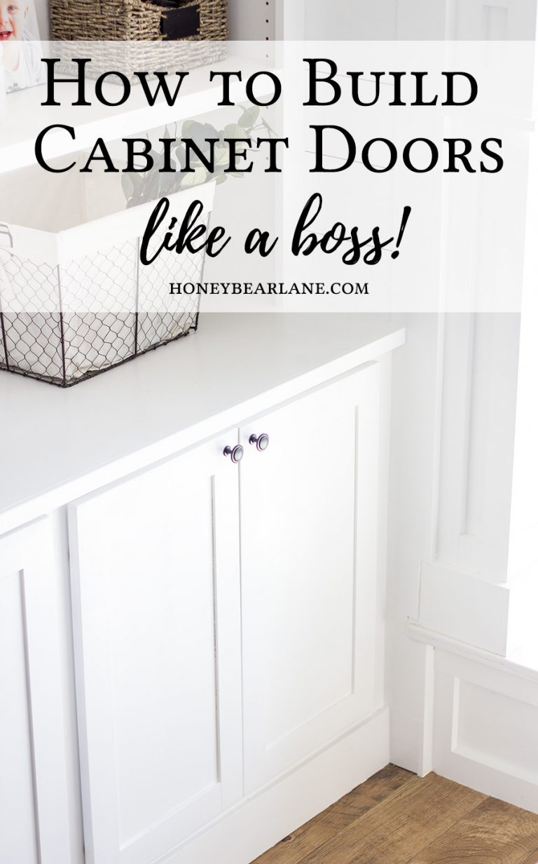 How to Build Cabinet Doors Like a Boss