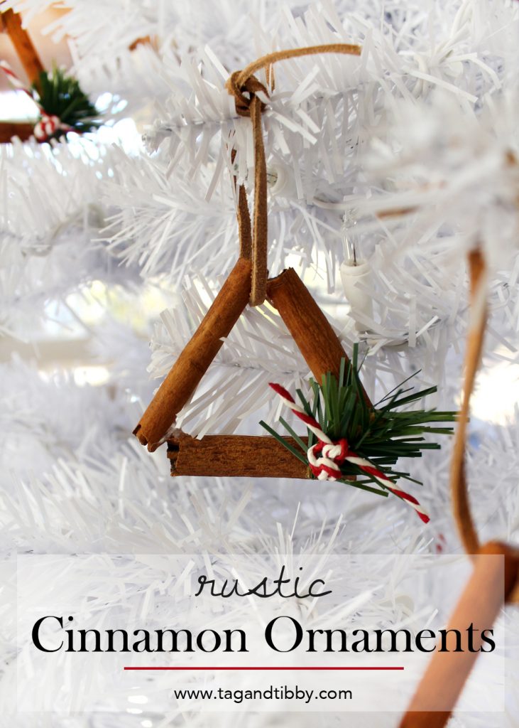 These beautiful farmhouse style inspired DIY ornaments are easy to make and add a cozy touch to any home!