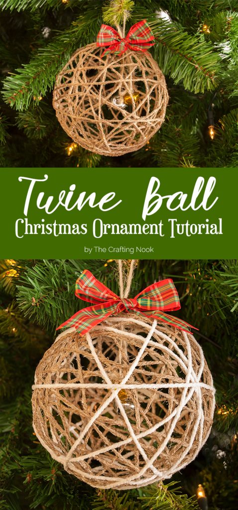 These beautiful farmhouse style inspired DIY ornaments are easy to make and add a cozy touch to any home!