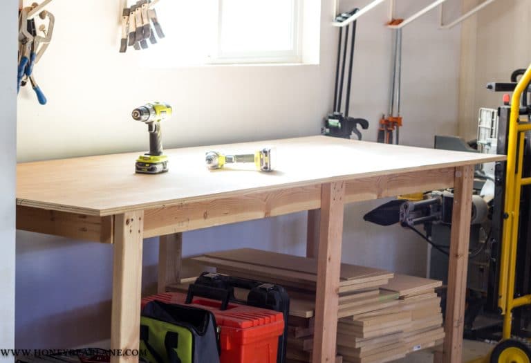 Two Hour DIY Workbench (Free Plans!)