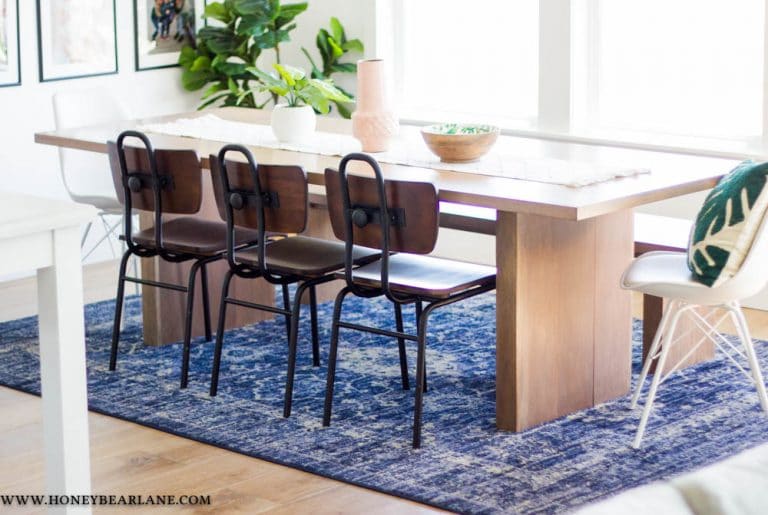 West Elm Inspired Dining Table