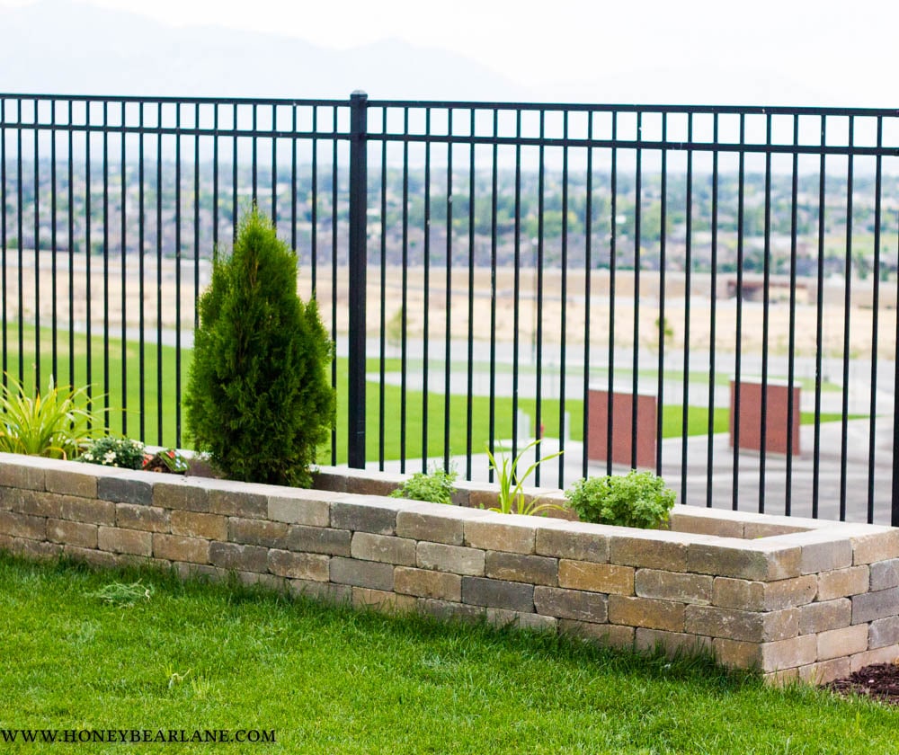 Affordable Faux Stone Planters - Designed Simple